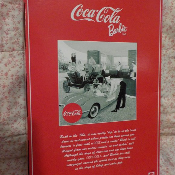 Rare, Coca- Cola Barbie Doll, Car Hop Doll, Mattel #22831 - Picture 3 of 3